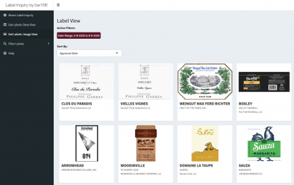 Label Inquiry - Label View